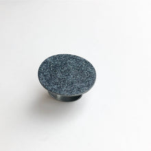 Enamel ring (blue/black)