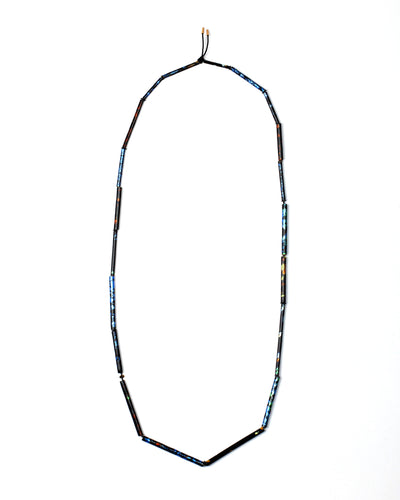 'Colours' necklace (black & blue)