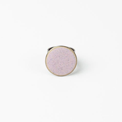 Enamel ring (pink, small)