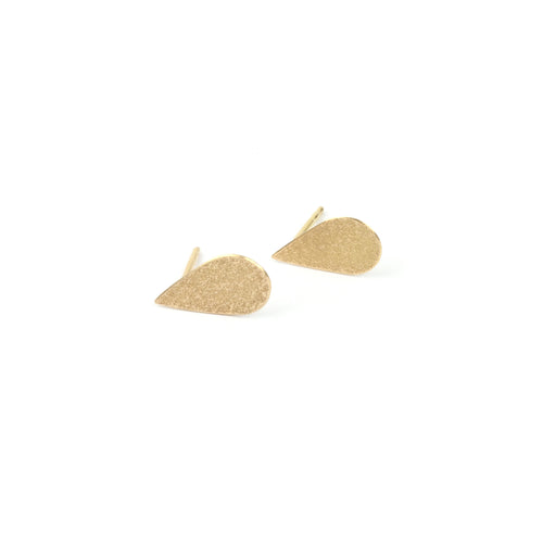 Gold drop earrings