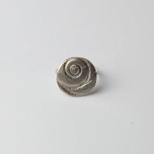 Silver shell ring