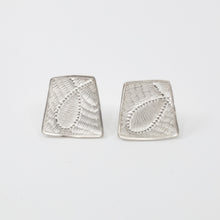 'Fragment' studs - silver